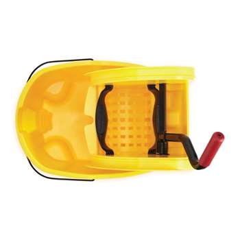 Rubbermaid Wavebrake Down-Press Bucket and Wringer 7577-88, Yellow